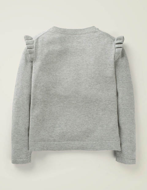 Alltagstauglicher Cardigan - Grau Meliert Alltagstauglicher Cardigan - Grau Meliert