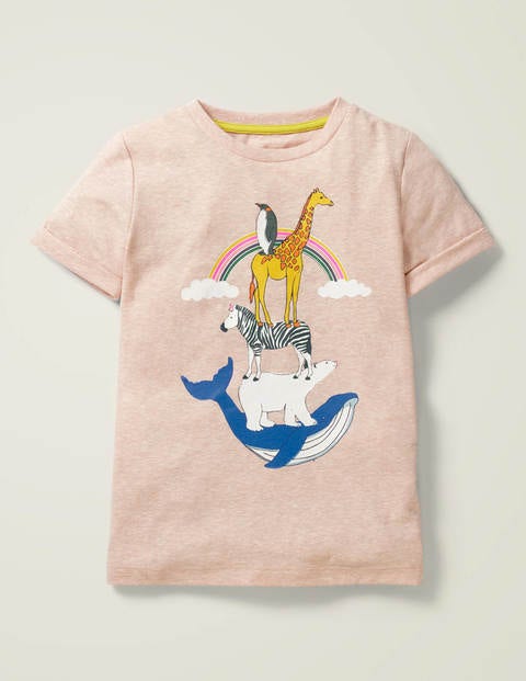 Around The World T-Shirt - Provence Dusty Pink Around The World T-Shirt - Provence Dusty Pink