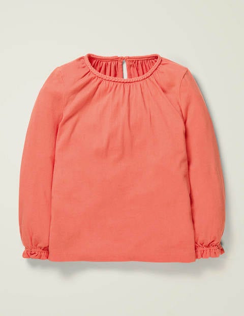 Plait Detail Top - Peach Melba Pink Plait Detail Top - Peach Melba Pink