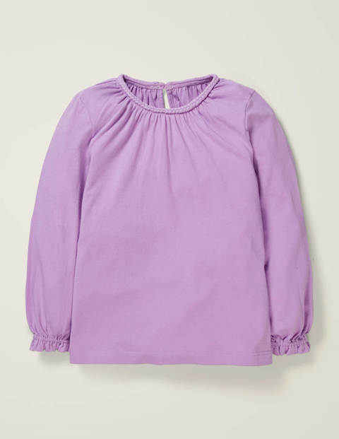 Plait Detail Top - Cool Violet Purple Plait Detail Top - Cool Violet Purple