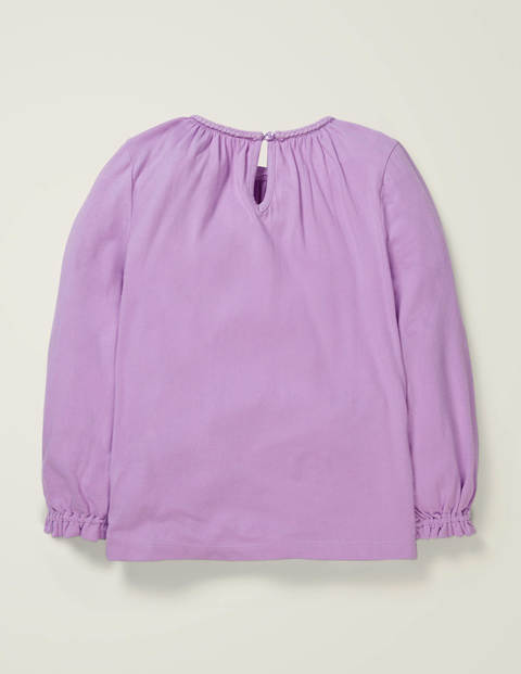 Plait Detail Top - Cool Violet Purple Plait Detail Top - Cool Violet Purple