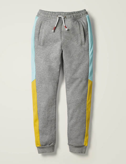 Cosy Colourblock Joggers - Grey Marl Cosy Colourblock Joggers - Grey Marl