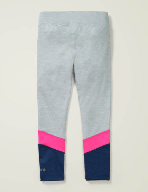 Aktiv-Leggings - Grau Meliert Aktiv-Leggings - Grau Meliert
