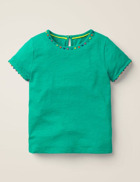 Mini Me Charlie Jersey-T-Shirt - Smaragdgrün Mini Me Charlie Jersey-T-Shirt - Smaragdgrün