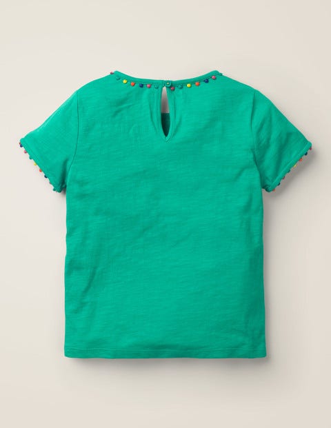 Mini Me Charlie Jersey-T-Shirt - Smaragdgrün Mini Me Charlie Jersey-T-Shirt - Smaragdgrün