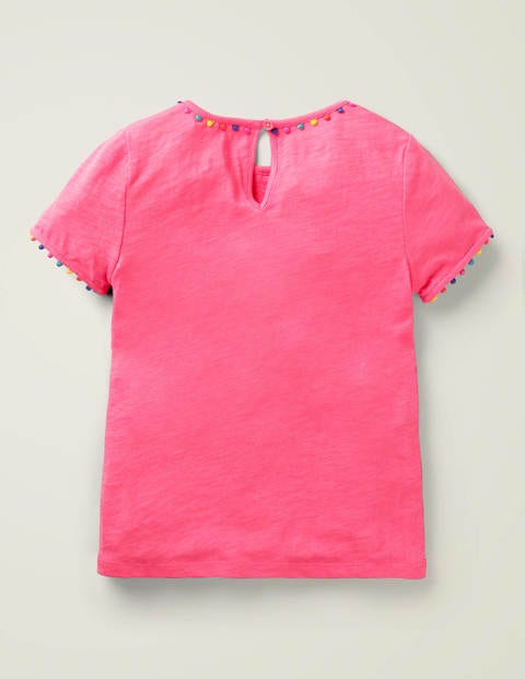 Mini Me Charlie Jersey T-shirt - Bright Camellia Pink Mini Me Charlie Jersey T-shirt - Bright Camellia Pink
