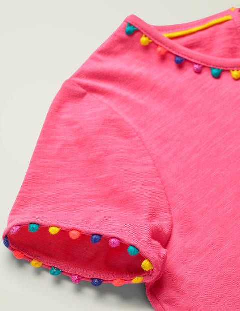 Mini Me Charlie Jersey T-shirt - Bright Camellia Pink Mini Me Charlie Jersey T-shirt - Bright Camellia Pink