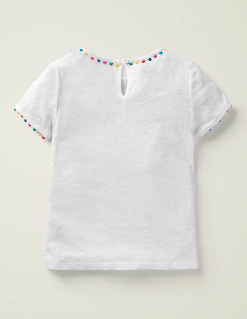 Mini Me Charlie Jersey-T-Shirt - Weiß Mini Me Charlie Jersey-T-Shirt - Weiß