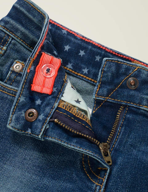 Schmale Jeans mit Adventure-Flex - Mittleres Vintageblau Schmale Jeans mit Adventure-Flex - Mittleres Vintageblau