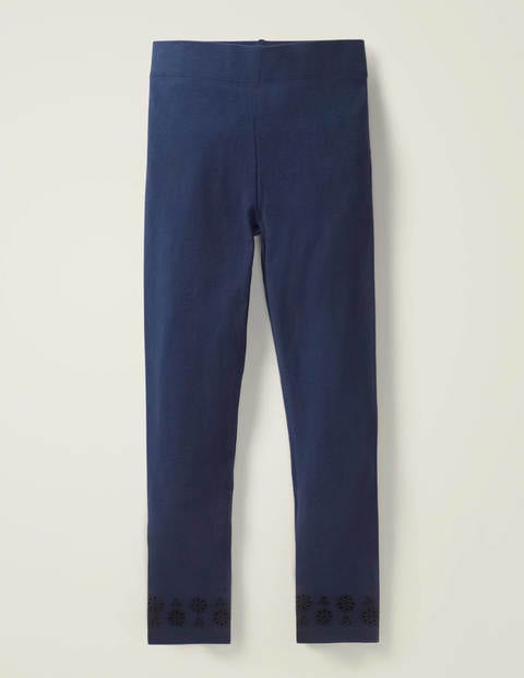 Broderie Leggings - College Navy Broderie Leggings - College Navy