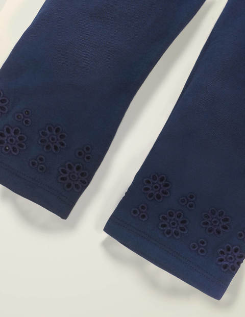 Broderie Leggings - College Navy Broderie Leggings - College Navy