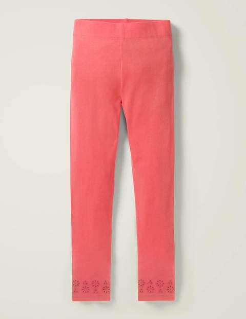 Broderie Leggings - Peach Melba Pink Broderie Leggings - Peach Melba Pink