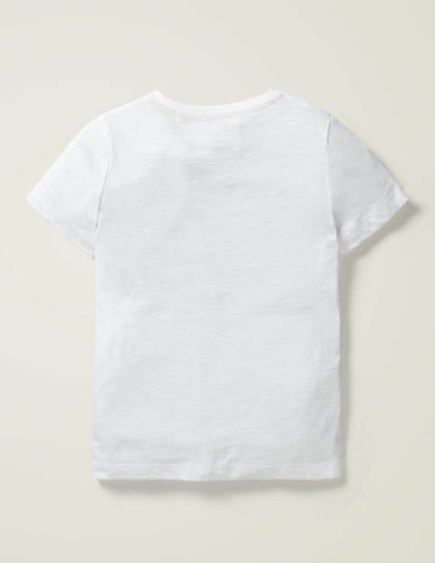 Sporty T-Shirt - White Runner Sporty T-Shirt - White Runner