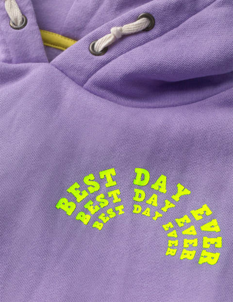 Best Day Ever Cosy Hoodie - Cool Violet Purple Best Day Ever Cosy Hoodie - Cool Violet Purple