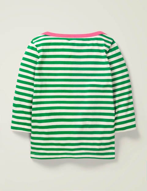 Best Day Ever Stripy Top - Emerald Green Best Day Ever Best Day Ever Stripy Top - Emerald Green Best Day Ever