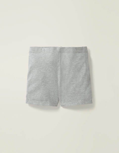 Basic-Jerseyshorts - Grau Meliert Basic-Jerseyshorts - Grau Meliert