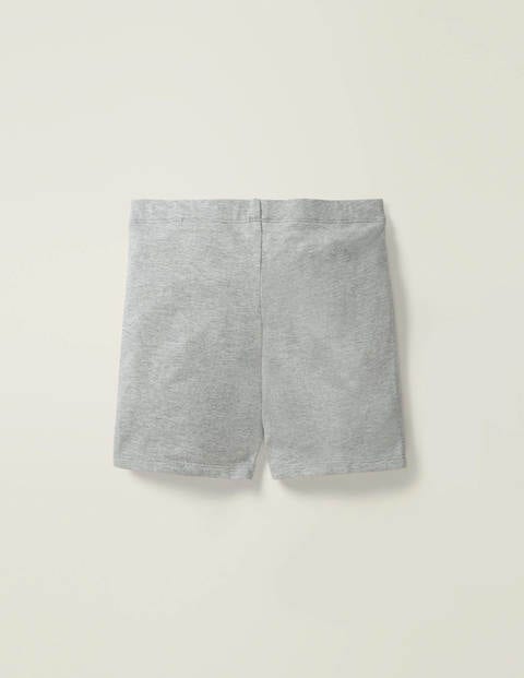 Basic-Jerseyshorts - Grau Meliert Basic-Jerseyshorts - Grau Meliert