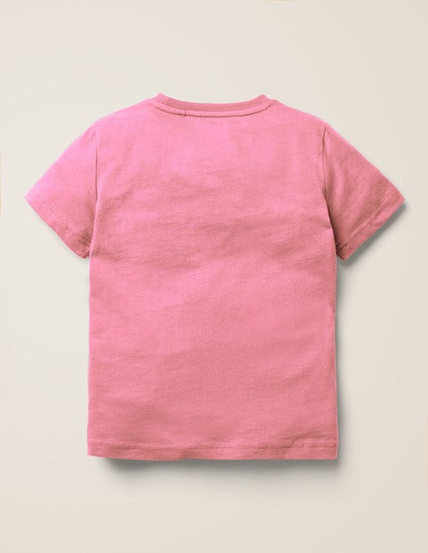 T-Shirt mit Szenenmotiv - Kirschblütenrosa, Dinosaurier T-Shirt mit Szenenmotiv - Kirschblütenrosa, Dinosaurier
