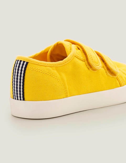 Double Strap Canvas Shoes - Daffodil Yellow Double Strap Canvas Shoes - Daffodil Yellow