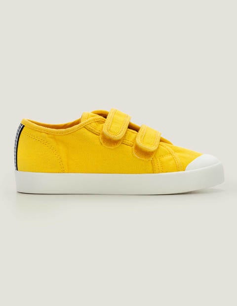 Double Strap Canvas Shoes - Daffodil Yellow Double Strap Canvas Shoes - Daffodil Yellow