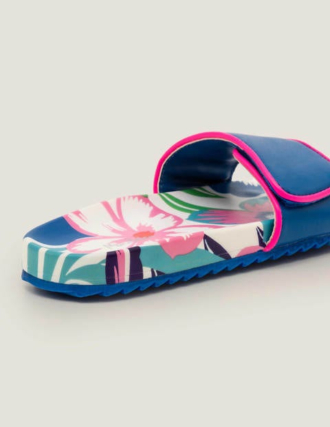 Pool-Slipper - Bunt, Tropenblüten Pool-Slipper - Bunt, Tropenblüten