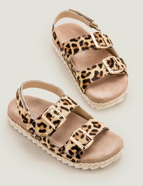 leopard print sandals uk