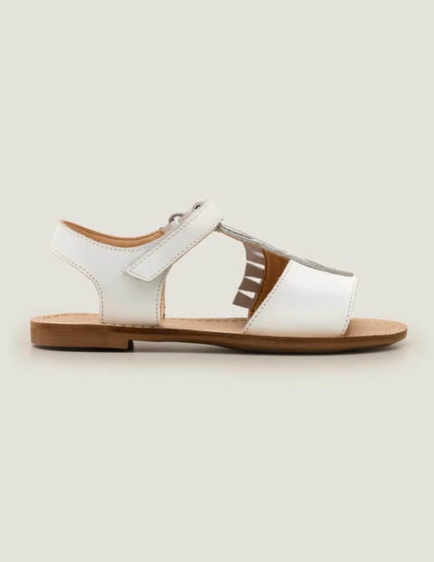 Beach Sandals - White Zebra Beach Sandals - White Zebra