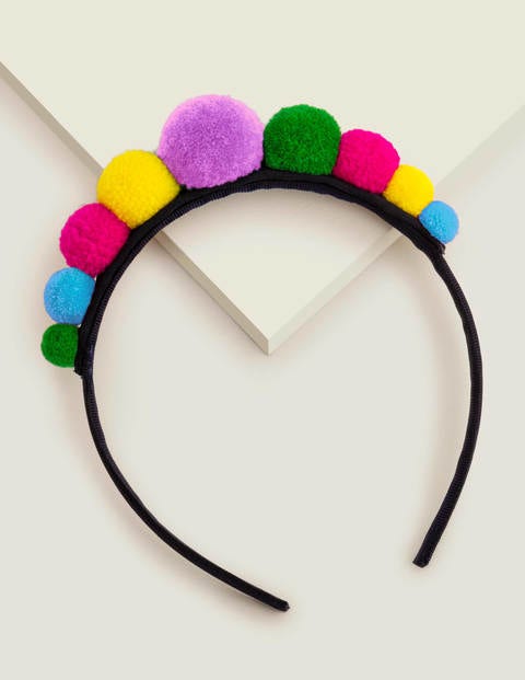 Pompom Headband - Multi Pompoms Pompom Headband - Multi Pompoms