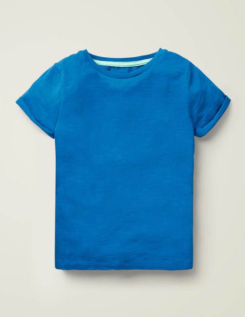 Slub T-shirt - Bold Blue Slub T-shirt - Bold Blue