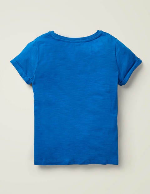 Slub T-shirt - Bold Blue Slub T-shirt - Bold Blue