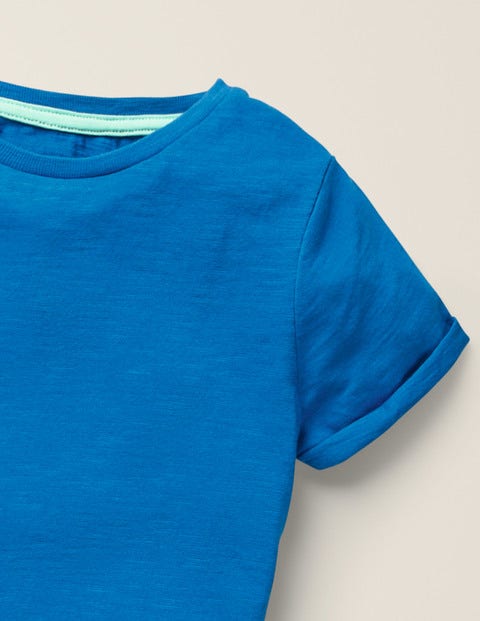 Slub T-shirt - Bold Blue Slub T-shirt - Bold Blue