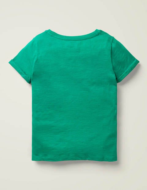 Slub T-shirt - Emerald Slub T-shirt - Emerald