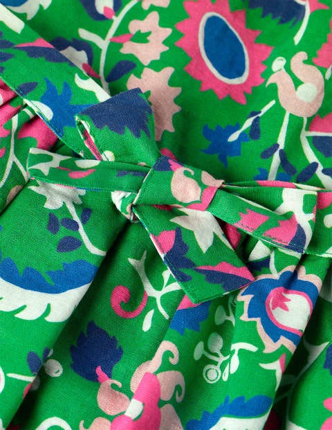 Vintage Dress - Emerald Green Tropical Retreat Vintage Dress - Emerald Green Tropical Retreat