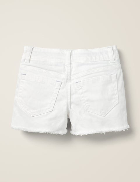 Denim-Shorts - Weiß Denim-Shorts - Weiß
