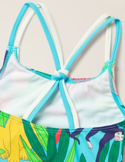 Patterned Tankini Top - Multi Jumbo Jungle Patterned Tankini Top - Multi Jumbo Jungle