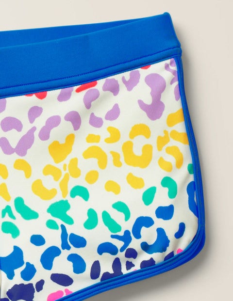 Swim Shorts - Multi Leopard Spot Swim Shorts - Multi Leopard Spot