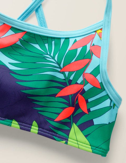 Patterned Bikini Top - Multi Jumbo Jungle Patterned Bikini Top - Multi Jumbo Jungle