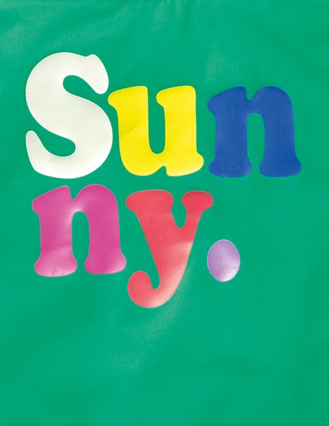 Fun Logo Swimsuit - Forest Green Sunny Fun Logo Swimsuit - Forest Green Sunny