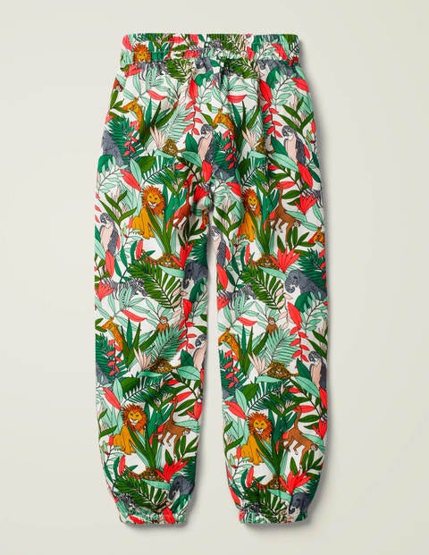 Lässige gewebte Hose - Bunt, Dschungel Lässige gewebte Hose - Bunt, Dschungel