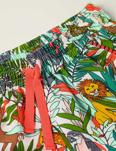 Lässige gewebte Hose - Bunt, Dschungel Lässige gewebte Hose - Bunt, Dschungel