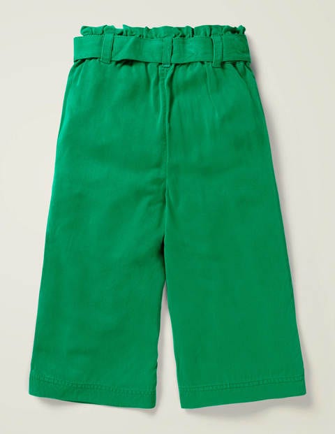Tie-Waist Culotte - Rich Emerald Green Tie-Waist Culotte - Rich Emerald Green