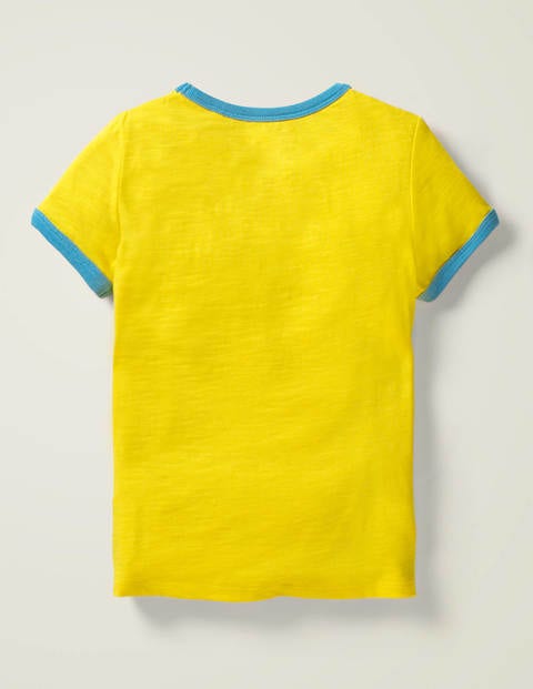 Slogan T-shirt - Lemon Zest Yellow Sunny Slogan T-shirt - Lemon Zest Yellow Sunny