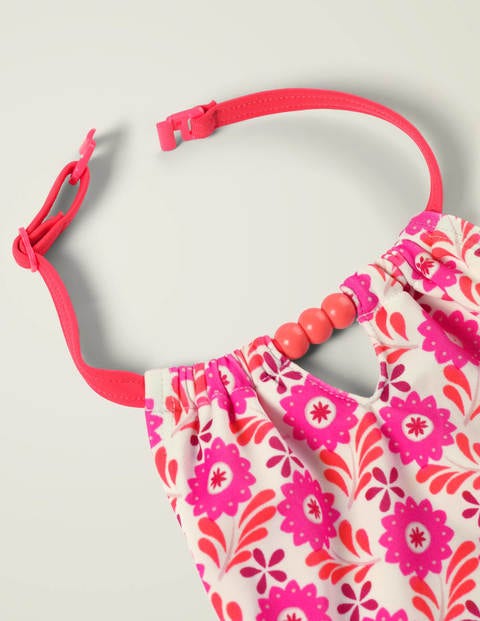 Floral Bikini Set - Pop Pansy Tropical Stripe Floral Bikini Set - Pop Pansy Tropical Stripe