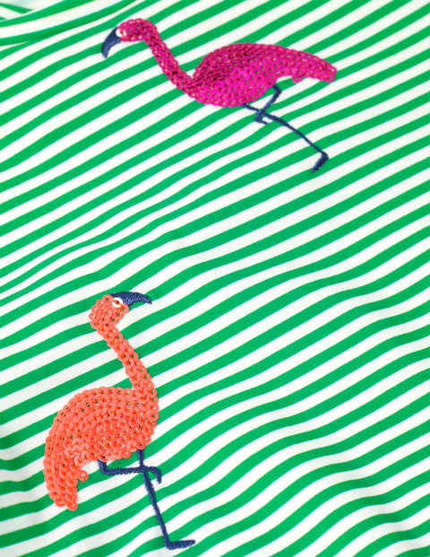 Sparkle Surf Set - Shamrock Green/Ivory Flamingos Sparkle Surf Set - Shamrock Green/Ivory Flamingos