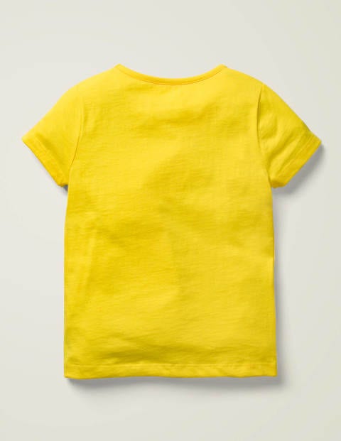 Safari Appliqué T-Shirt - Lemon Zest Yellow Tigers Safari Appliqué T-Shirt - Lemon Zest Yellow Tigers
