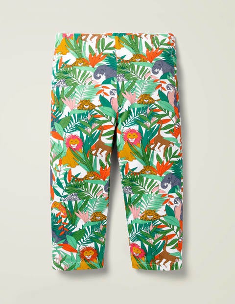 Fun Cropped Leggings - Multi Jumbo Jungle Fun Cropped Leggings - Multi Jumbo Jungle