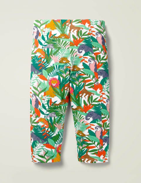 Fun Cropped Leggings - Multi Jumbo Jungle Fun Cropped Leggings - Multi Jumbo Jungle