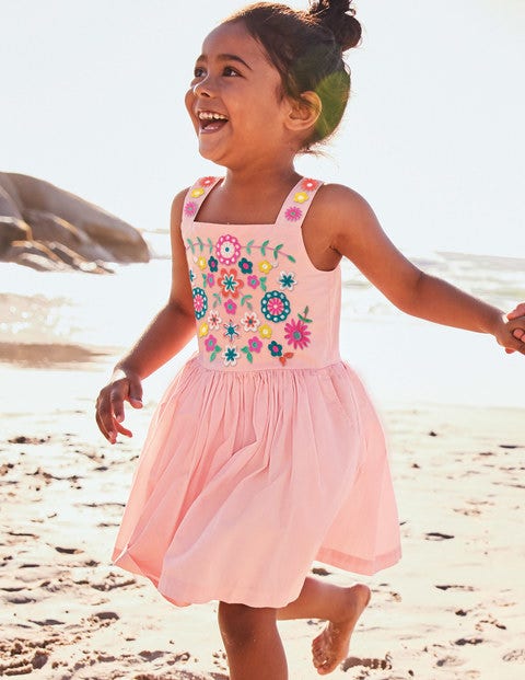 mini boden embroidered floaty dress
