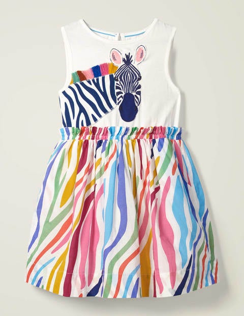 Safari Appliqué Dress
