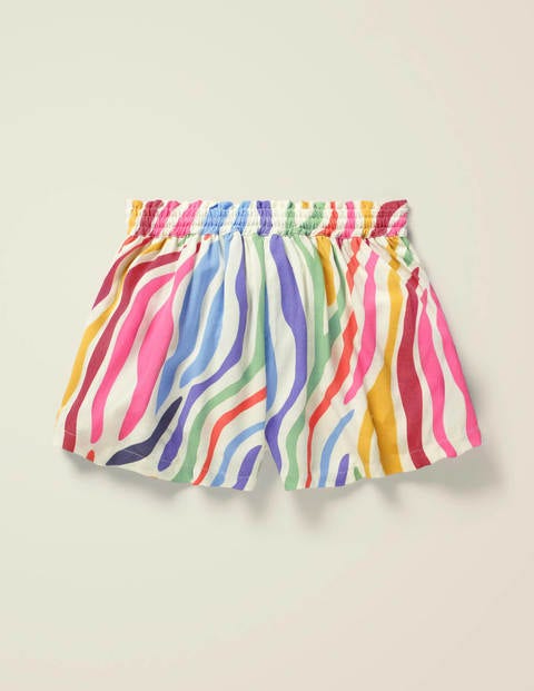 Printed Culottes - Multi Zebra Printed Culottes - Multi Zebra